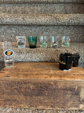 West Virginia shot glasses